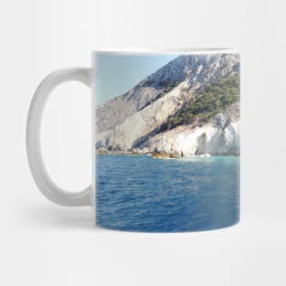 Lalaria Beach in Skiathos Greece Mug